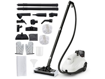 Parný čistič ES10500DE-WH, 2000 W, 1,8 l, biely - B