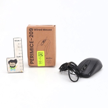 Optická myš Perixx Perimice-209C, USB typ C, káblová, 1000 DPI, 11994