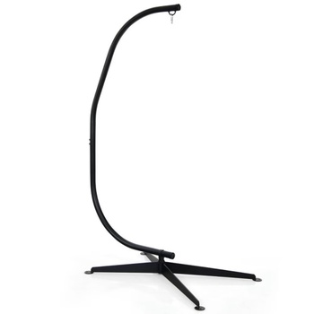 Stojan na hojdaciu sieť Solid Steel C, nosnosť až 150 kg, čierny - B