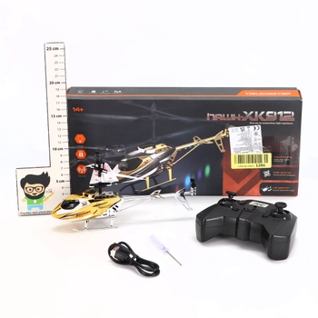 Aolso Helicopter RC vrtulník, hračka na dálkové ovládání, 3,5 kanálová hračka pro létání v