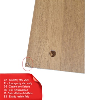 Konferenčný stolík RD99029, 33 x 33 x 50 cm, nosnosť 50 kg, prírodný - B