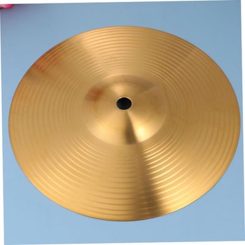 Činel Garneck Hi-Hat 7,68 palca, mosadzný činel pre bubeníkov, činel do bicej súpravy s tradičnou