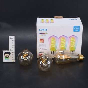 LED žiarovky LVWIT 4W C35 B22