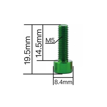 4 kusy držiakov na fľaše na bicykel so skrutkami M5x15 mm, príslušenstvo na bicykel (čierne)
