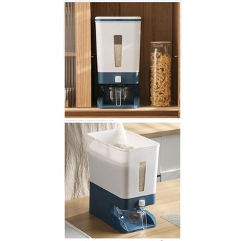 Škatuľa s ryžou, müsli, na domáce použitie, skladovacia nádoba, uzavretá, 10 kg