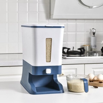 Škatuľa s ryžou, müsli, na domáce použitie, skladovacia nádoba, uzavretá, 10 kg