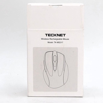 Bezdrôtová myš Tecknet šedá ergonomická
