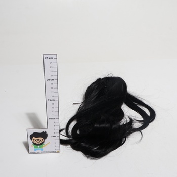 Flufymooz Predlžovanie vlasov do copu, 50 cm predĺženie vlasov do copu so sťahovacou šnúrkou pre