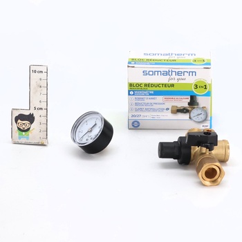SOMATHERM FOR YOU - Redukčný blok 3v1 je vybavený piestom redukčného ventilu + 1 matica spätného