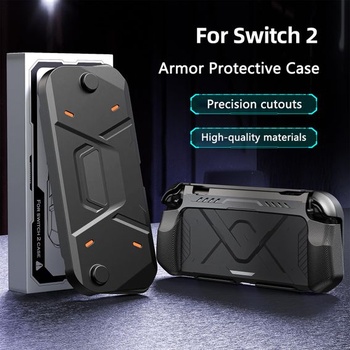 Ochranný kryt RREAKA TPU pro Switch 2, tlumení nárazů, ergonomický design, protiskluzový a proti