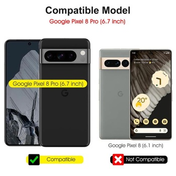 Ochranné tvrdené sklo SPARIN pre Google Pixel 8 Pro, 3 ochranné fólie na displej a 2 ochranné fólie