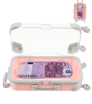 Dárková krabička TAKONE s kufrem na peníze, mini kufr, 500…