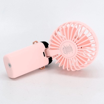 Ručný ventilátor Rafada, prenosný mini ventilátor, dobíjací, malý vreckový ventilátor s 5