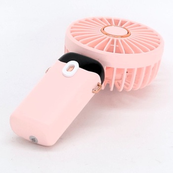 Ručný ventilátor Rafada, prenosný mini ventilátor, dobíjací, malý vreckový ventilátor s 5