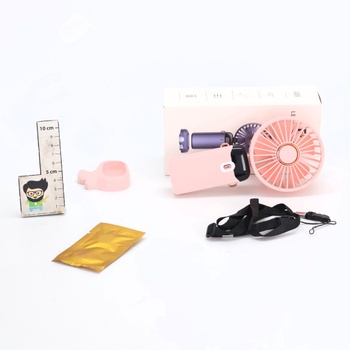 Ručný ventilátor Rafada, prenosný mini ventilátor, dobíjací, malý vreckový ventilátor s 5