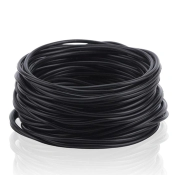 40 čiernych želé náramkov, retro elastické náramky do…