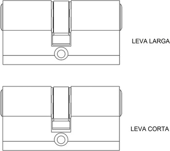 Vložka s europrofilom TESA T60, 40 x 30 mm, poniklovaná, 5 kľúčov