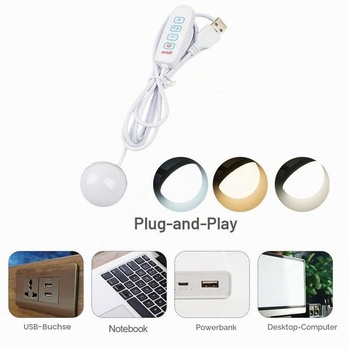 Sada LED lampy Cerioll pre 3D tlačiareň, mini USB magnetická lampa, s vypínačom, 3 režimy teploty