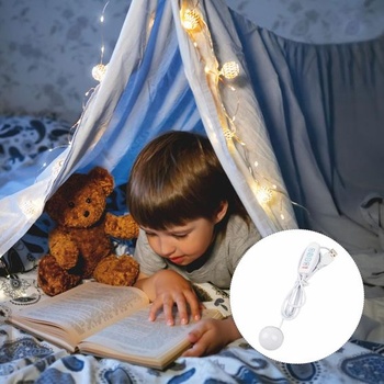 Sada LED lampy Cerioll pre 3D tlačiareň, mini USB magnetická lampa, s vypínačom, 3 režimy teploty
