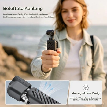 Silikónové puzdro STARTRC PHOTO Osmo Pocket 4, ochrana objektívu pre príslušenstvo k gimbalu DJI