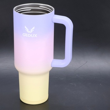 Termohrnček Gedux fialovoružovožltý 1,2 l