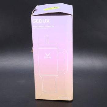 Termohrnček Gedux fialovoružovožltý 1,2 l