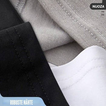 Pánske tielko NUOZA, balenie 3/5 kusov, 100% bavlnené tielko bez rukávov, veľkosť 4XL, veľkosť 1*