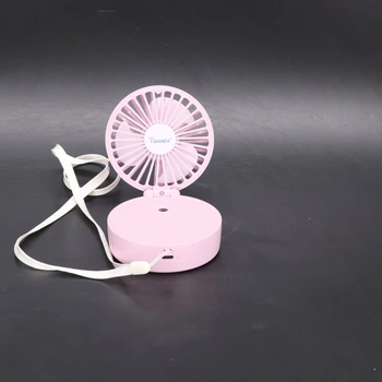 Ruční ventilátor s chladivou mlhou, přenosný mini ventilátor s USB dobíjecím kabelem, 5 rychlostí,