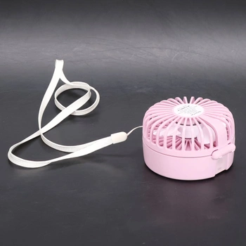 Ruční ventilátor s chladivou mlhou, přenosný mini ventilátor s USB dobíjecím kabelem, 5 rychlostí,