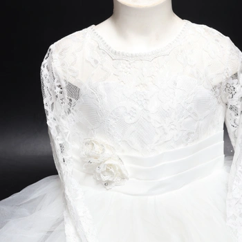 Detské Vintage dlhé šaty Aibaowedding