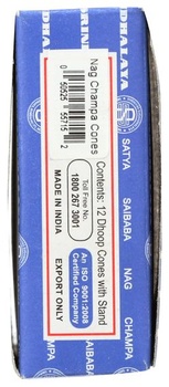 Satya Satya Nag Champa Rucherkegel 12 balení 12 kartónov