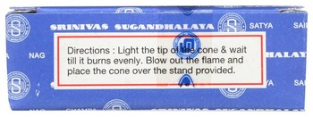 Satya Satya Nag Champa Rucherkegel 12 balení 12 kartonů