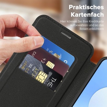Púzdro na telefón pre Samsung Galaxy S25 FE, kožené púzdro vyrobené v Nemecku, magnetický slot a