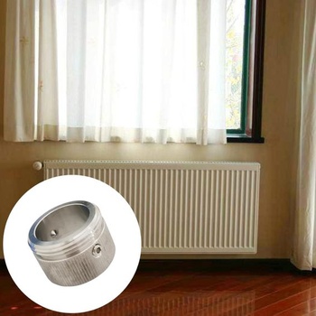 2 ks adaptérov pre vykurovací ventil z nerezovej ocele 304, jeden kľúč, termostatická hlavica pre