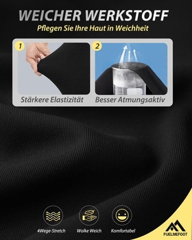 Dámské 3/4 legíny FuelMeFoot s vysokým pasem, velikost S-M, tmavě šedé