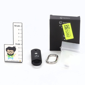 Osobný alarm Vantamo 130 dB, čierny
