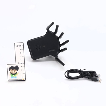 Aenxwa WiFi zosilňovač, WiFi zosilňovač 1200 Mbit/s dvojpásmový 2,4 GHz + 5 GHz WiFi zosilňovač s