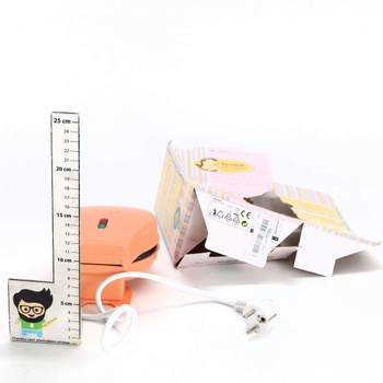 Bestron mini vaflovač na klasické vafle 10cm, malý vaflovač vrátane nepriľnavej vrstvy, ideálny