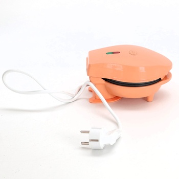 Bestron mini vaflovač na klasické vafle 10cm, malý vaflovač vrátane nepriľnavej vrstvy, ideálny