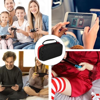 Aolso Switch kompatibilní s modelem Nintendo Switch/OLED, pevné pouzdro na přenášení Switch,