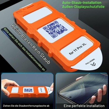 Ochranné tvrdené sklo IMBZBK pre Google Pixel 11 Pro XL, automatická inštalácia, priehľadné, pre