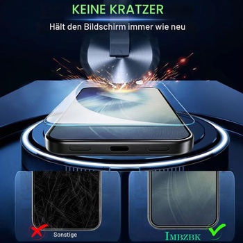 Ochranné tvrdené sklo IMBZBK pre Google Pixel 11 Pro XL, automatická inštalácia, priehľadné, pre
