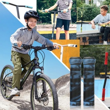 Rukoväte na kolobežky z protišmykovej gumy, ergonomické rukoväte na kolobežky, rukoväte riadidiel na