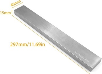 Magnetický prúžok na nože SMART&COOL, samolepiaci, 30 cm - Magnetický držiak na nože z nerezovej