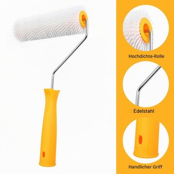 Prevzdušňovací valec, ihlitový valec, nivelačná hmota, 23 cm, prevzdušňovací valec, dĺžka hrotov 15