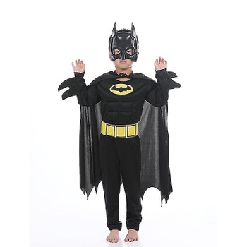 Detský kostým Svalnatý Batman s maskou 116-122 M