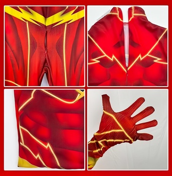 Detský kostým Avengers Flash s maskou 110-122 M