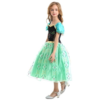 Detský kostým ANNA Frozen Premium 110-116 M
