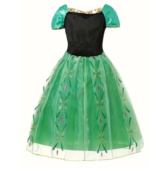 Detský kostým ANNA Frozen Premium 110-116 M