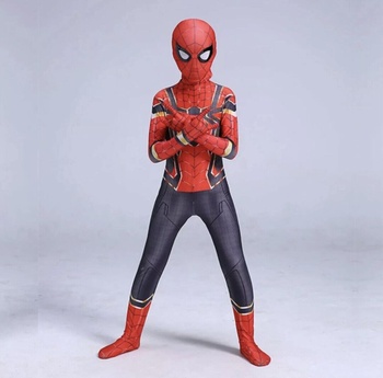 Detský kostým Superhrdina Spiderman s maskou 134-146 XL